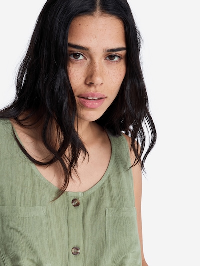 ROXY Bluse 'Tropical Hill' in M in grün, Produktansicht