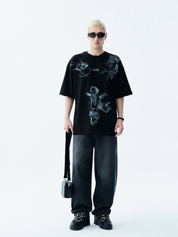 Tricou 'Rochester' de la VAMOS CLO pe negru