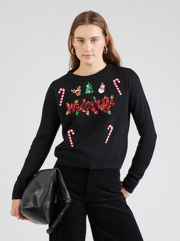 Pull-over VERO MODA en noir : devant