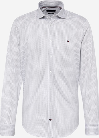 Tommy Hilfiger Tailored Košile – šedá: přední strana