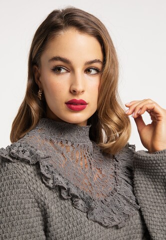faina - Jersey en gris