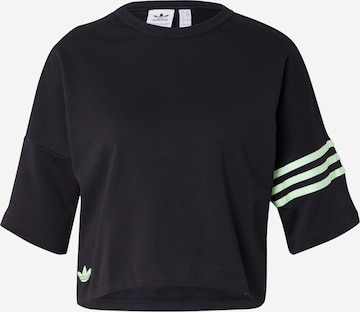 ADIDAS ORIGINALS Футболка 'NEUCL' в Черный: спереди