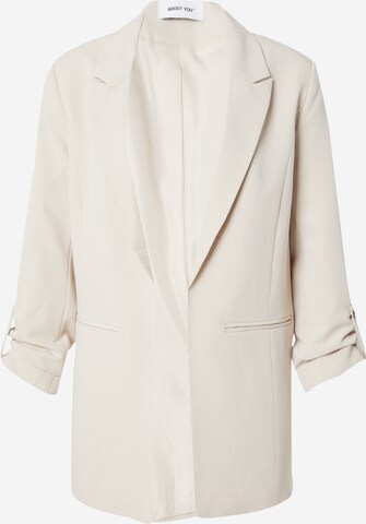 Blazer 'Willa' di ABOUT YOU in beige: frontale