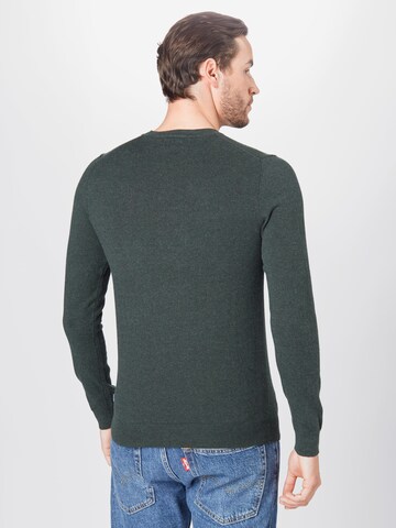 Superdry - Ajuste regular Jersey en verde