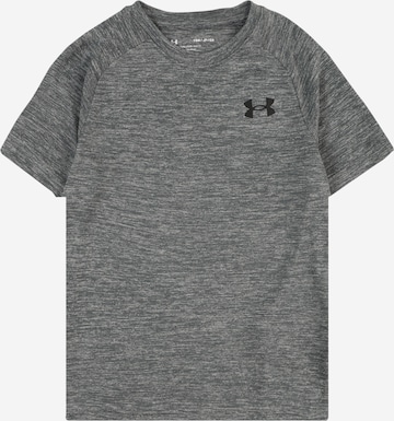 UNDER ARMOUR Λειτουργικό μπλουζάκι σε γκρι: μπροστά