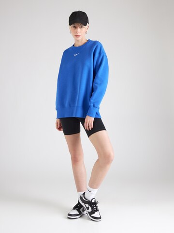 Nike Sportswear Μπλούζα φούτερ 'PHNX FLC' σε μπλε