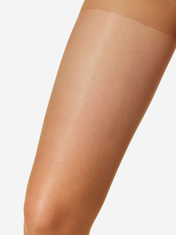 Nur Die Fine tights ' Seidenfein 15 DEN ' in Brown