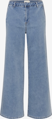 Cream Wide leg Jeans 'Visti' in Blauw: voorkant