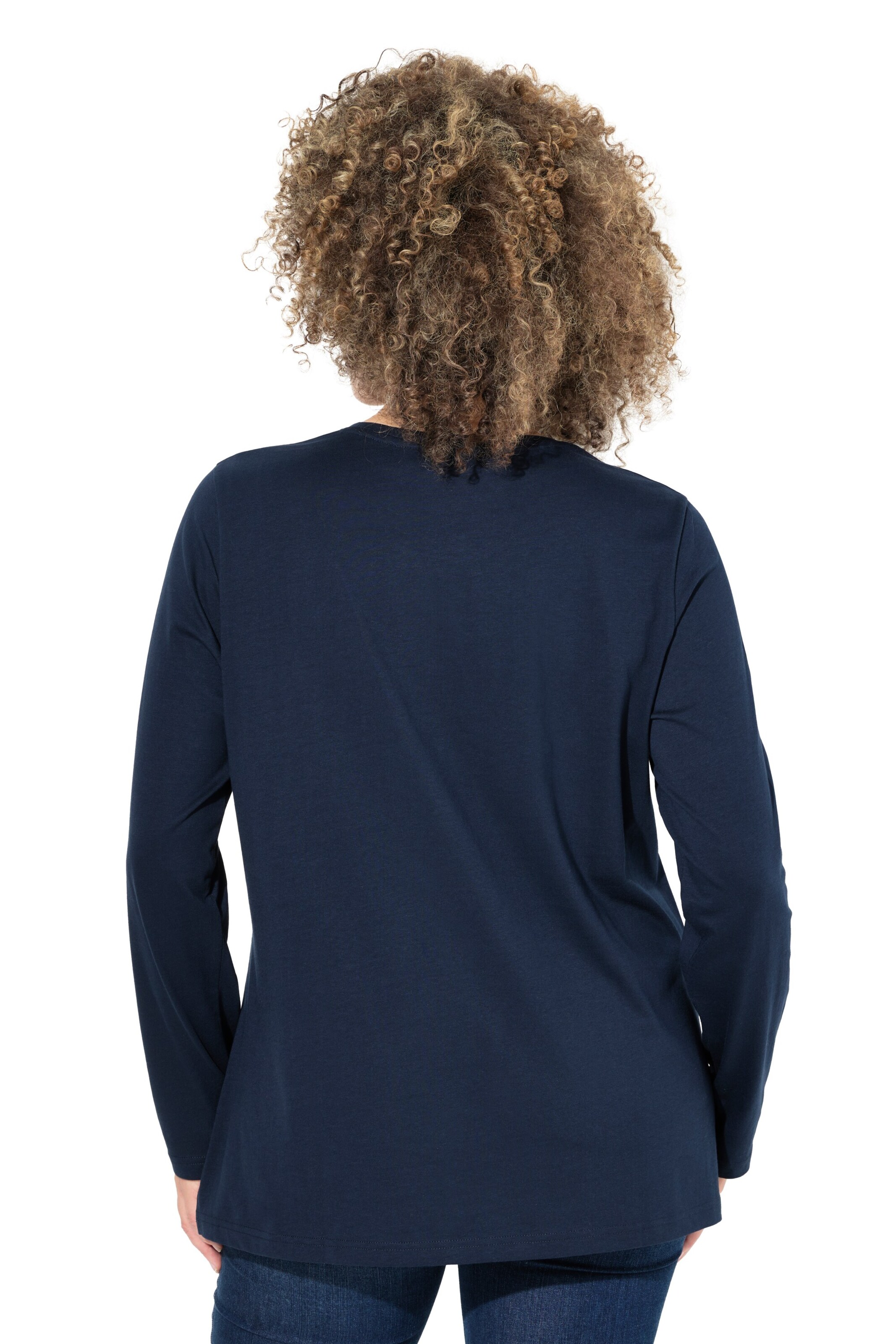 Ulla Popken Shirt in Blauw
