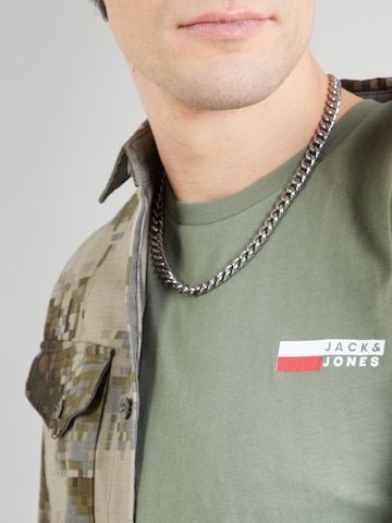 JACK & JONES T-Shirt in Grün