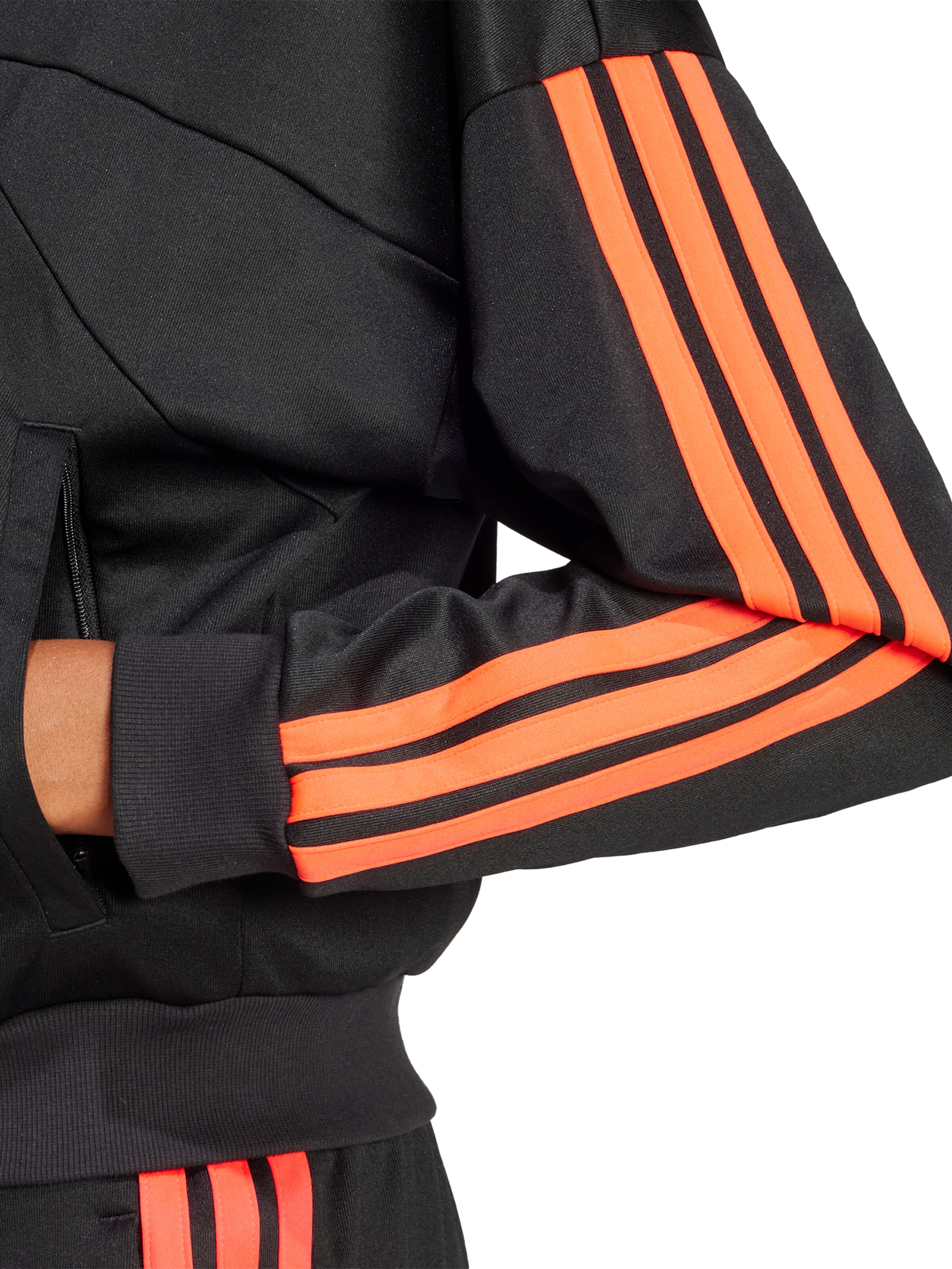 ADIDAS SPORTSWEAR Športna jakna 'TIRO' | črna barva