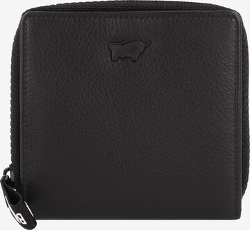 Braun Büffel Wallet 'Capri' in Black: front