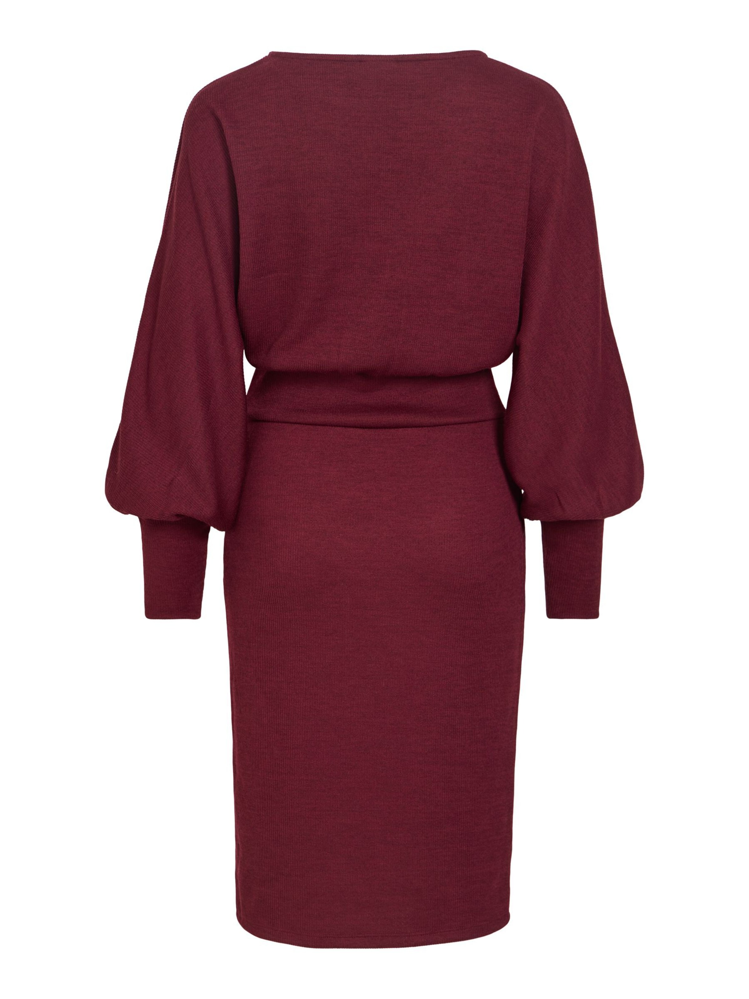 Abito in maglia 'VIRAFFI' di VILA in rosso