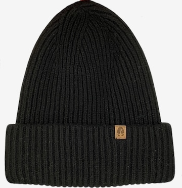 KOPYTO Mütze 'PANDA' in Schwarz: Vorderseite