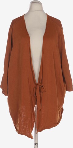 SHEEGO Sweater & Cardigan in 8XL in Brown: front