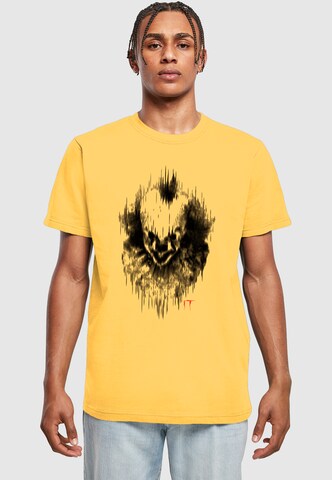 ABSOLUTE CULT Shirt 'IT - Chapter Two' in Geel: voorkant