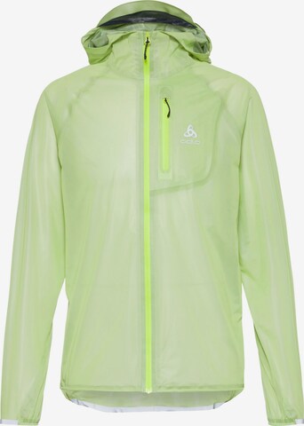 ODLO Athletic Jacket in Green: front