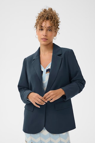 Blazer 'CRCan Cocamia' Cream en bleu : devant