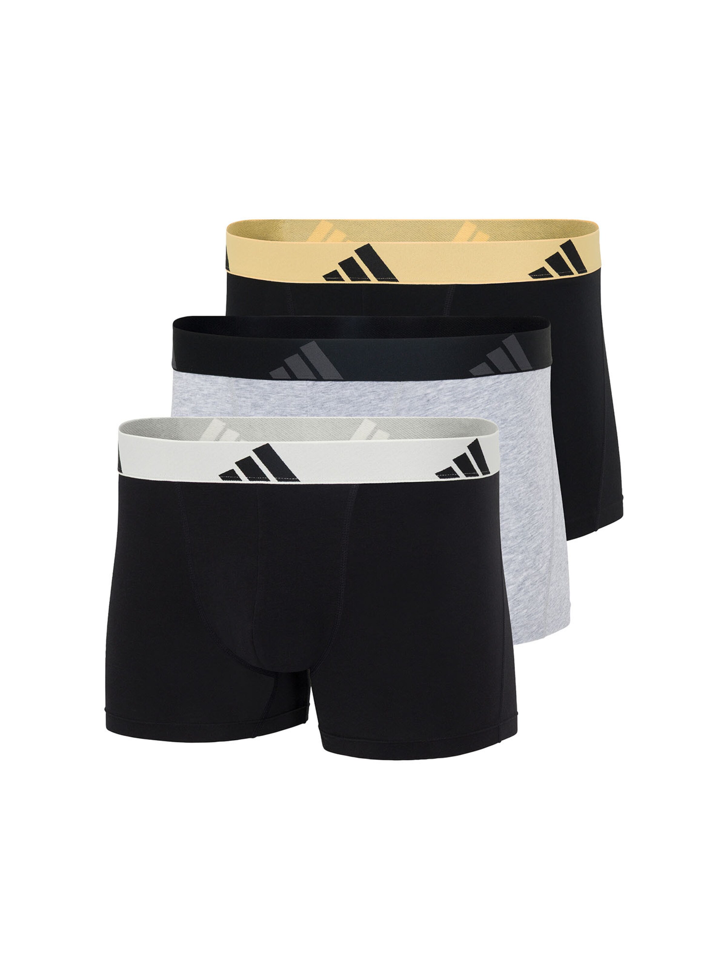 ADIDAS SPORTSWEAR Boxer ' Active Flex Cotton ' in hellgrau / schwarz, Produktansicht