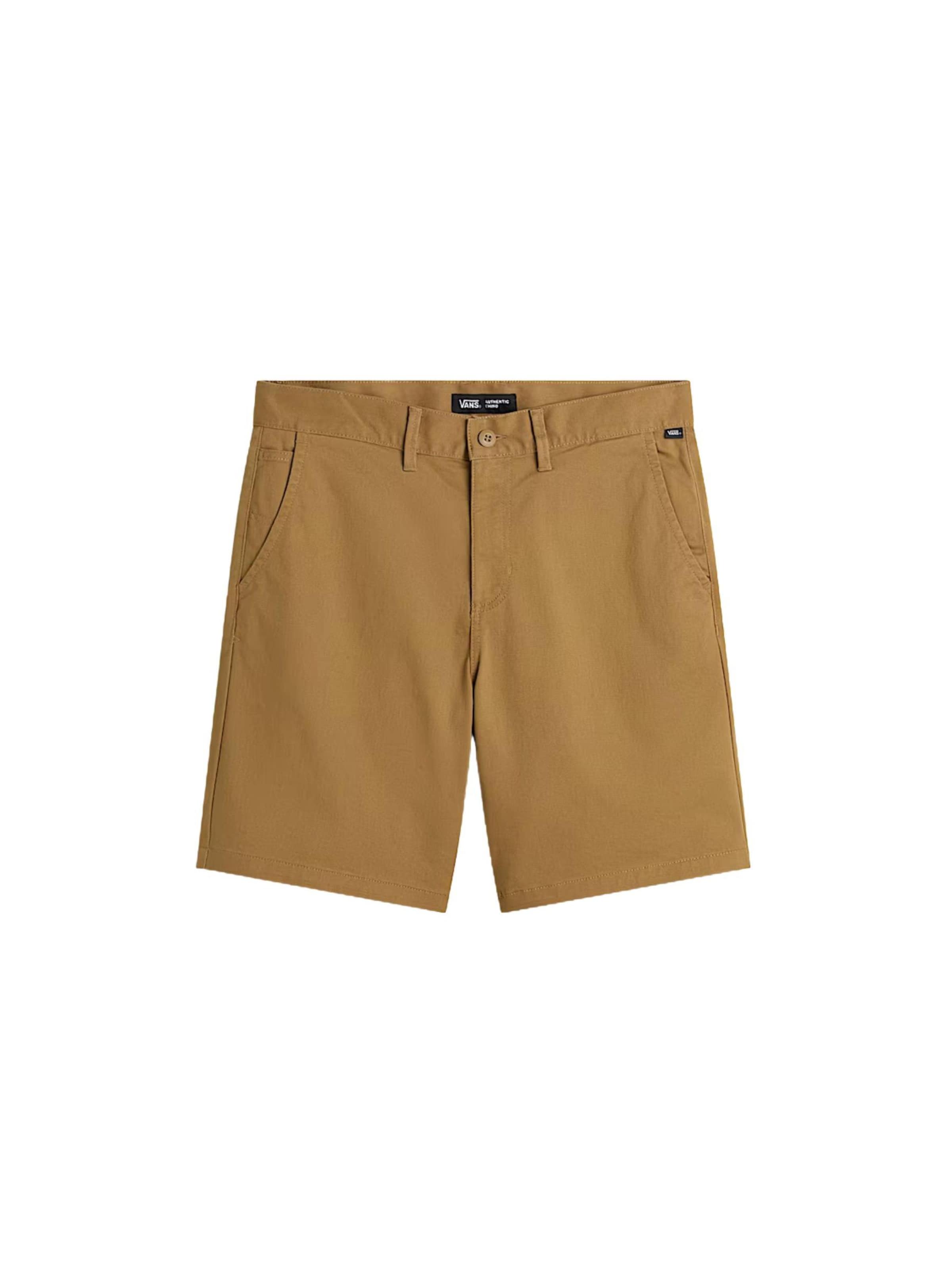VANS Regular Broek 'VANS AUTHENTIC CHINO RELAXED BERMUDA' in Bruin: voorkant