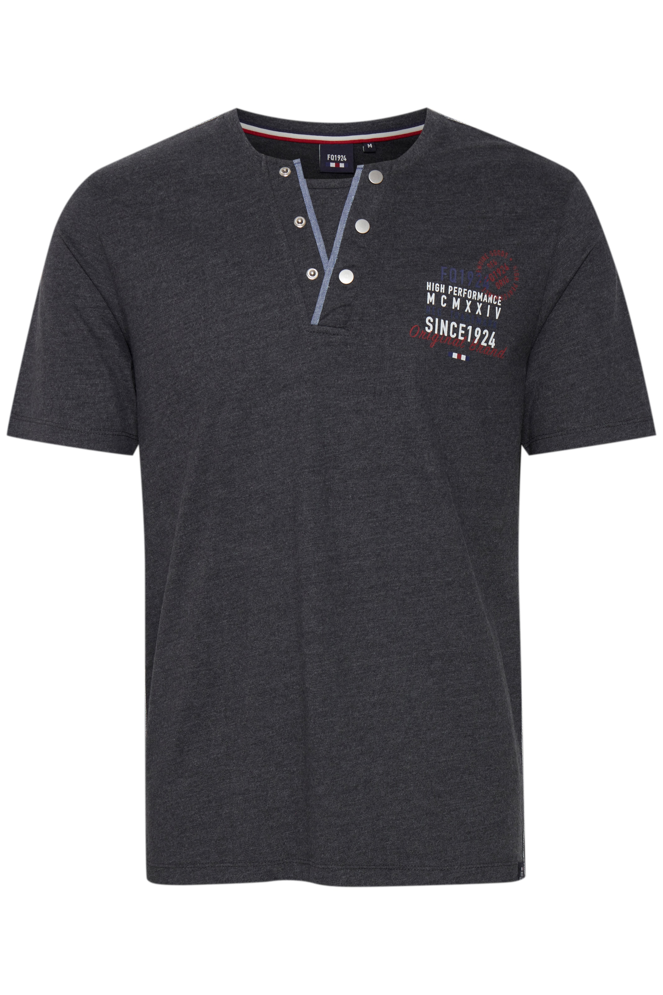 T-Shirt 'RUDOLF' FQ1924 en gris : devant