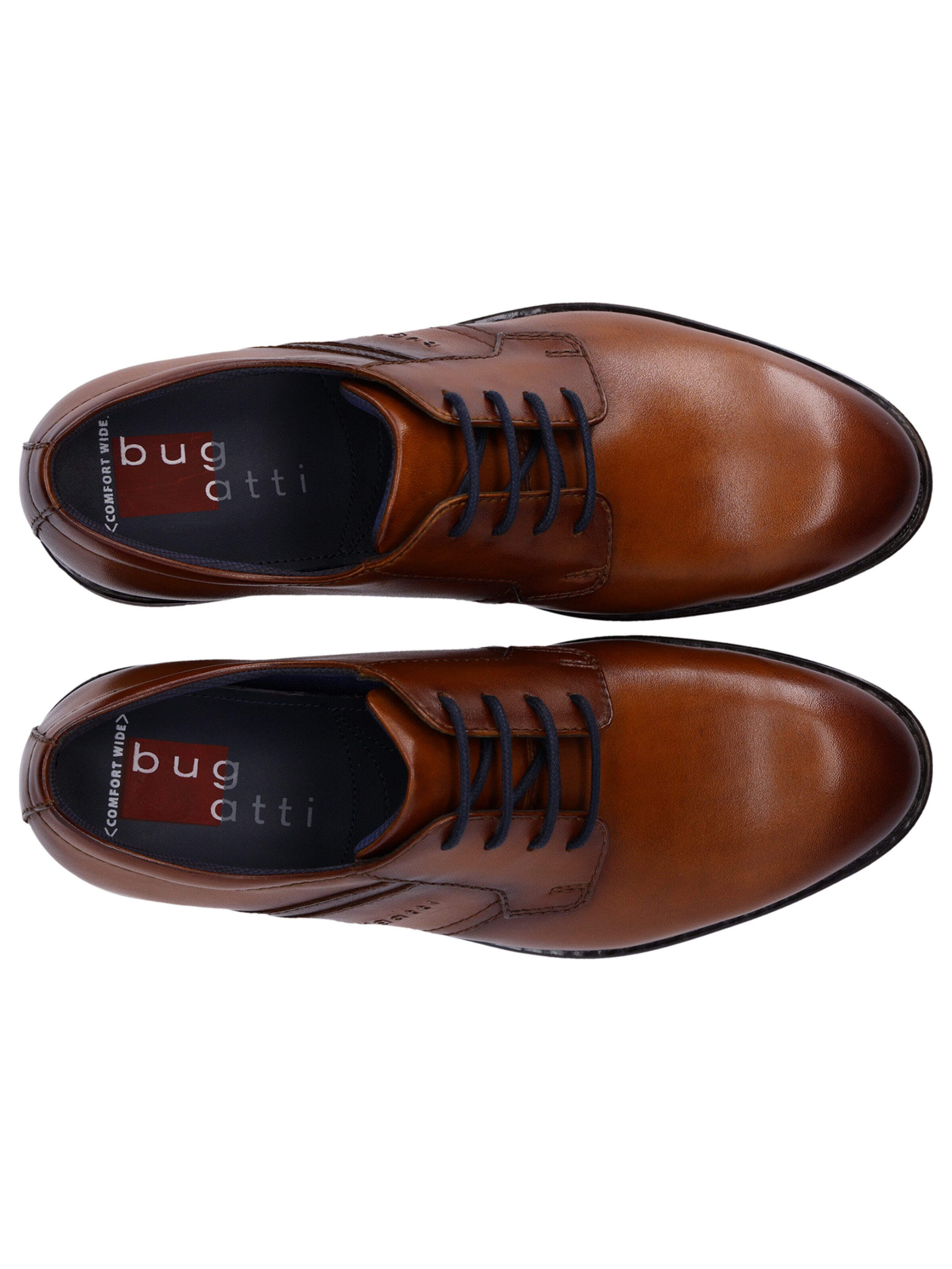 Chaussure à lacets bugatti en marron