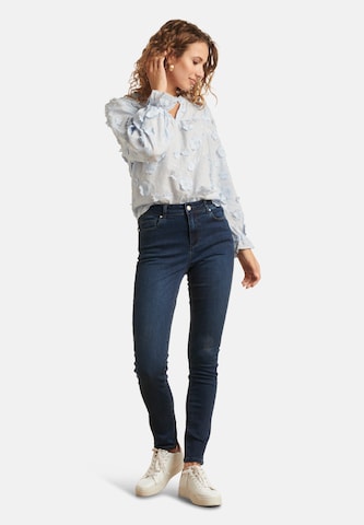 Smashed Lemon Bluse in Blau