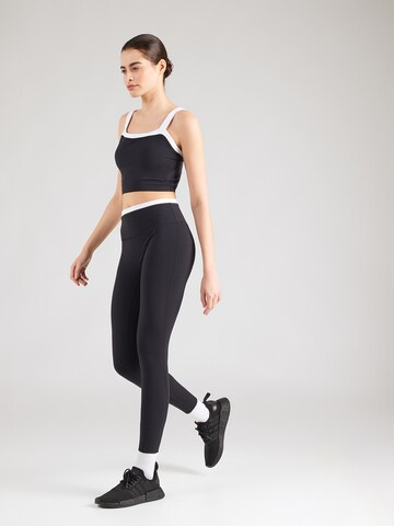 Skinny Pantalon de sport Abercrombie & Fitch en noir
