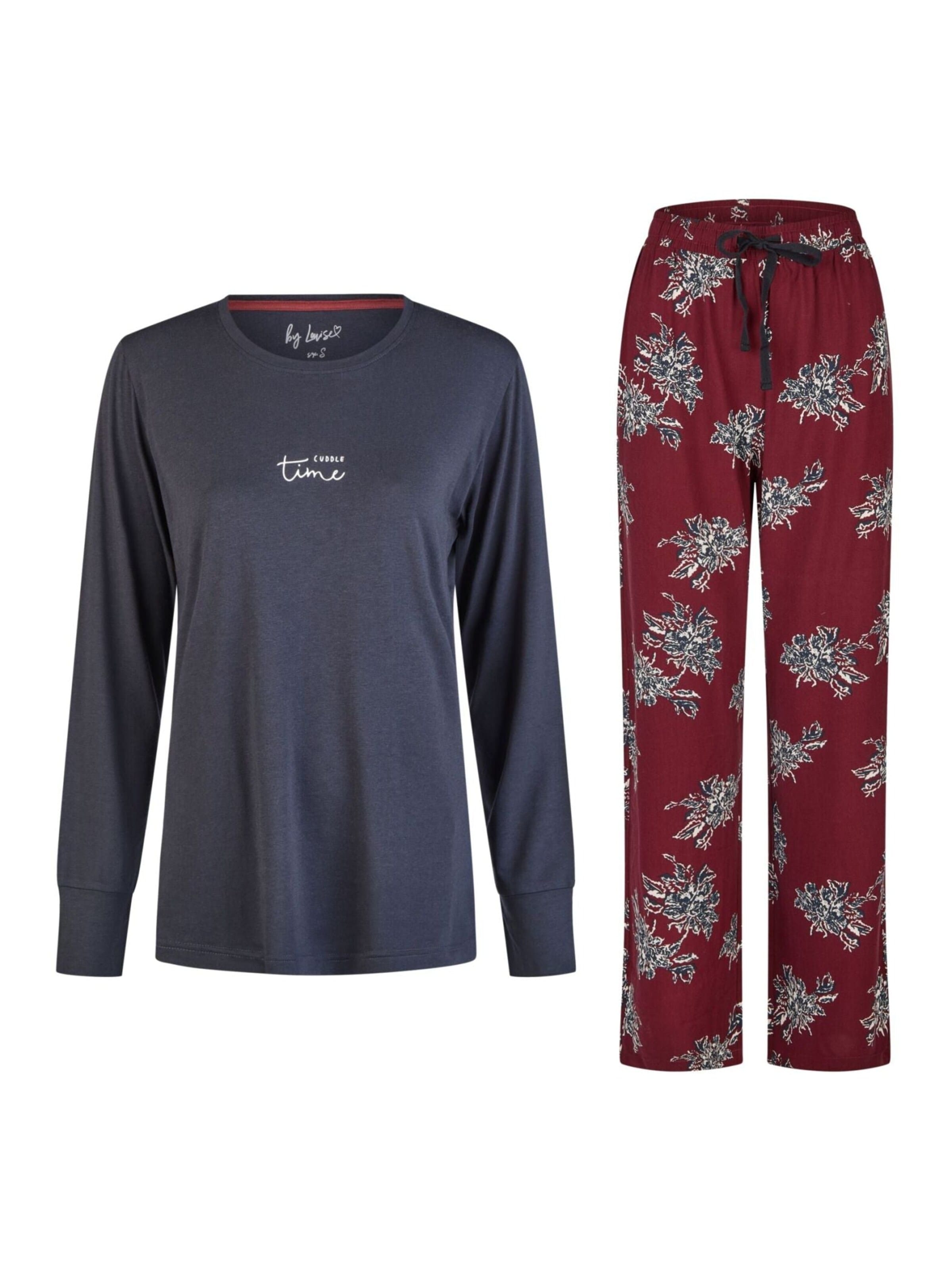 By Louise Pajama in Red: front