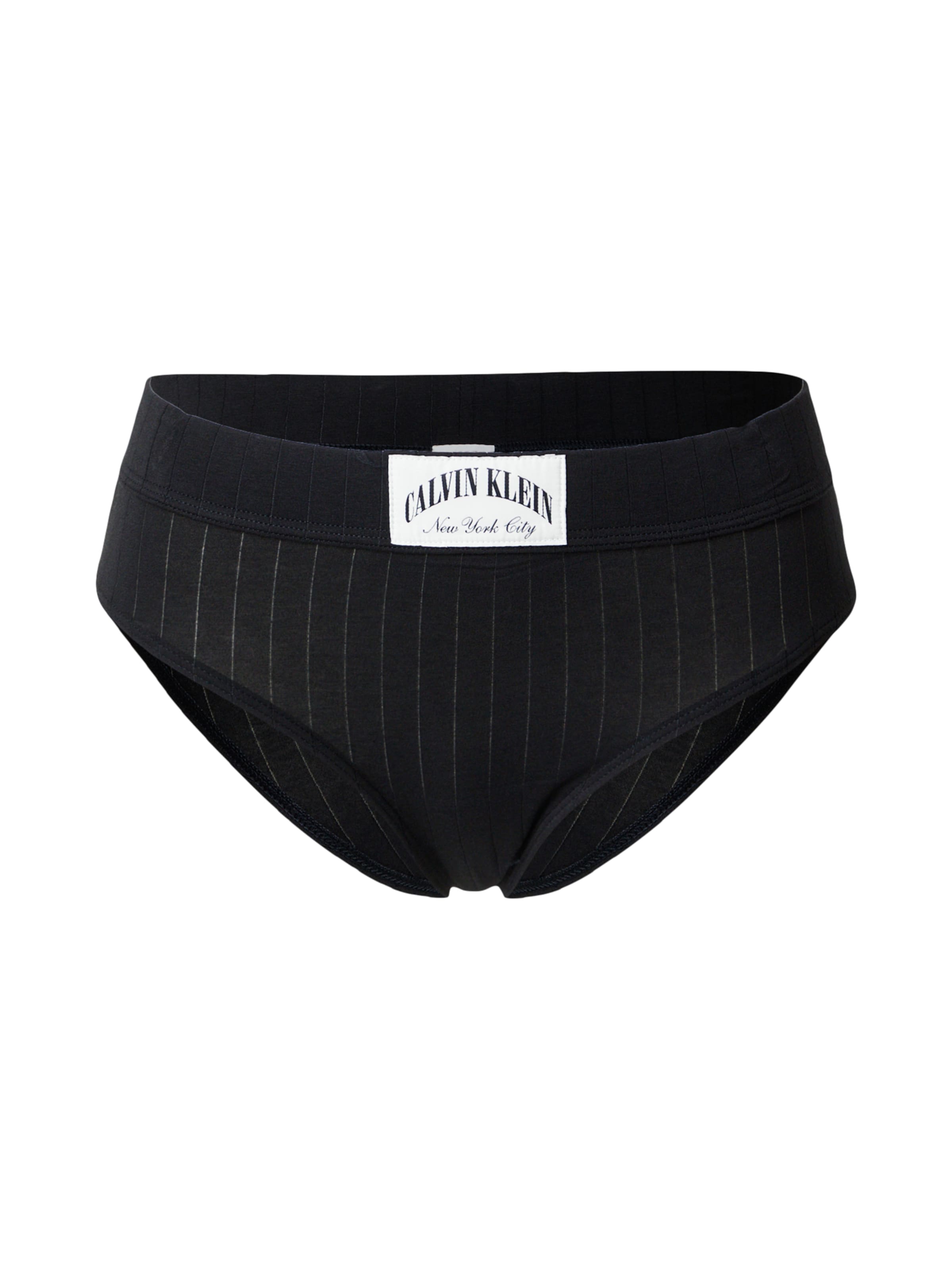 Calvin Klein Underwear Slip - fekete: elől