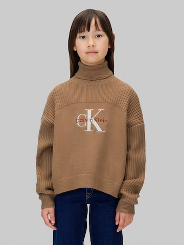 Calvin Klein Jeans Pulóver - barna: elől