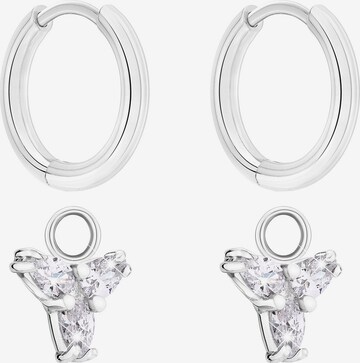 Boucles d'oreilles TAMARIS en argent : devant