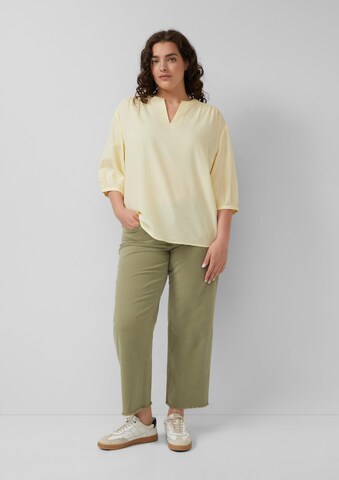 Chemisier s.Oliver en jaune : devant