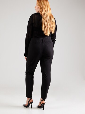 GERRY WEBER Slimfit Kalhoty 'SAN꞉YA' – černá