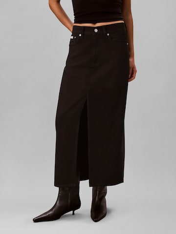 Calvin Klein Jeans Skirt in Black: front