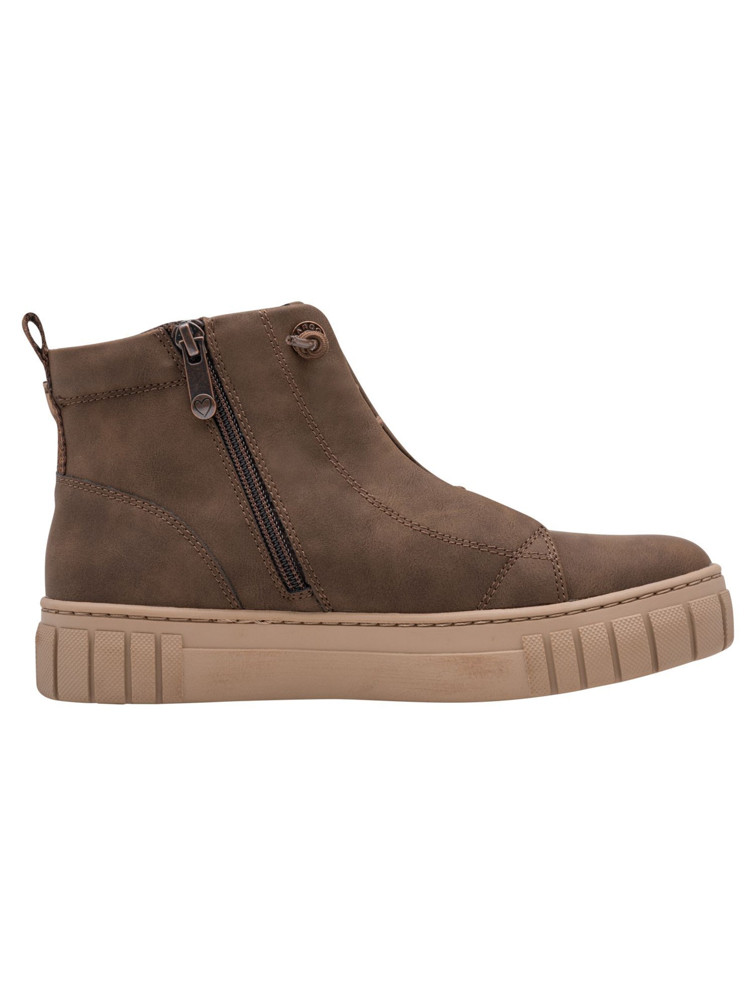 Bottines à lacets MARCO TOZZI en marron