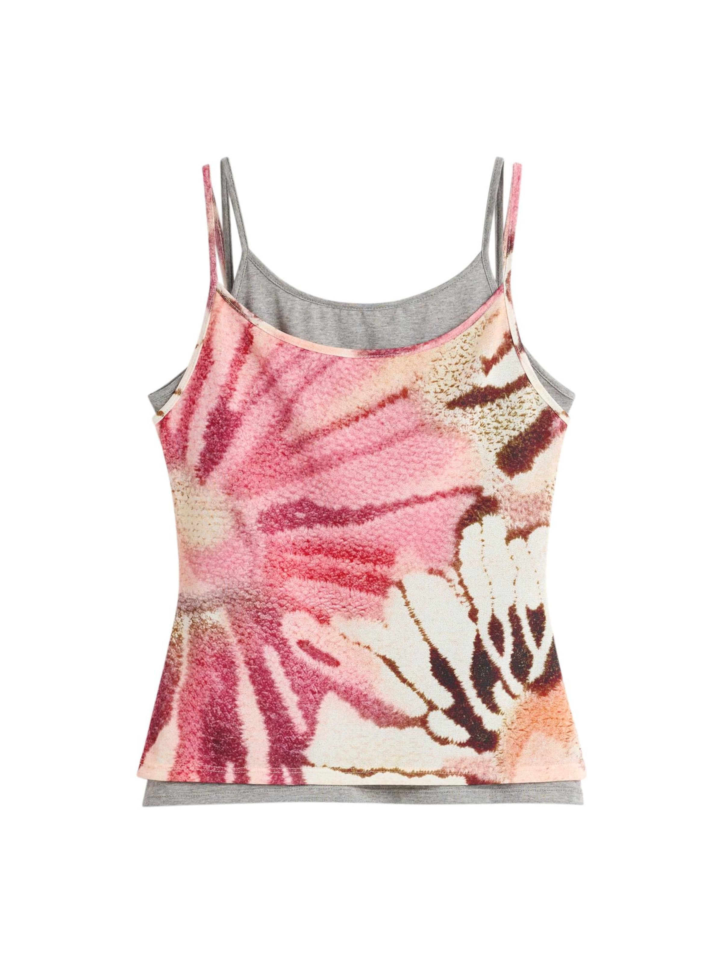 Top di Desigual in colori misti: frontale