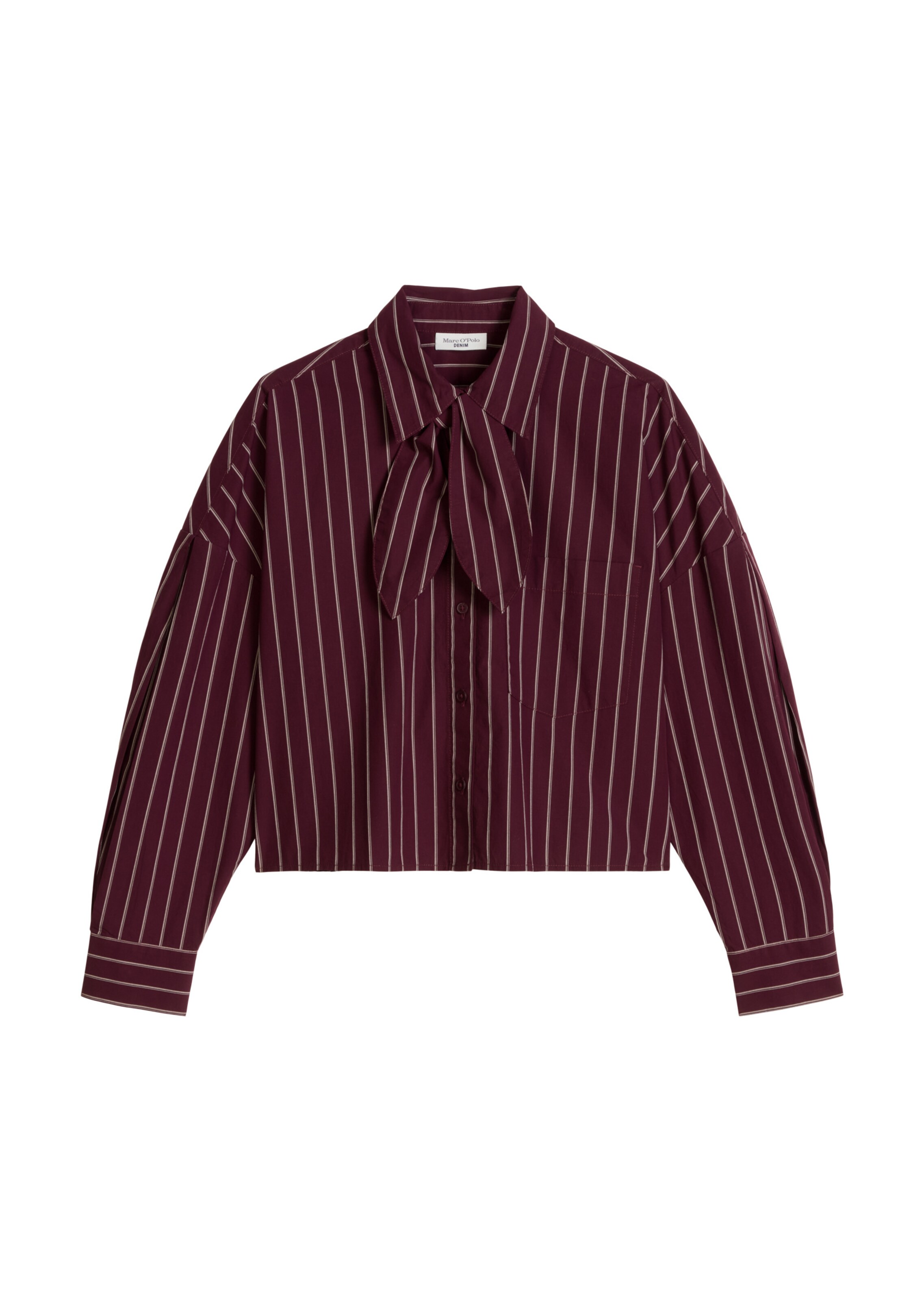 Marc O'Polo DENIM Blouse in Red: front
