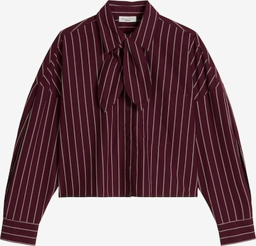 Marc O'Polo DENIM Blouse in Red: front