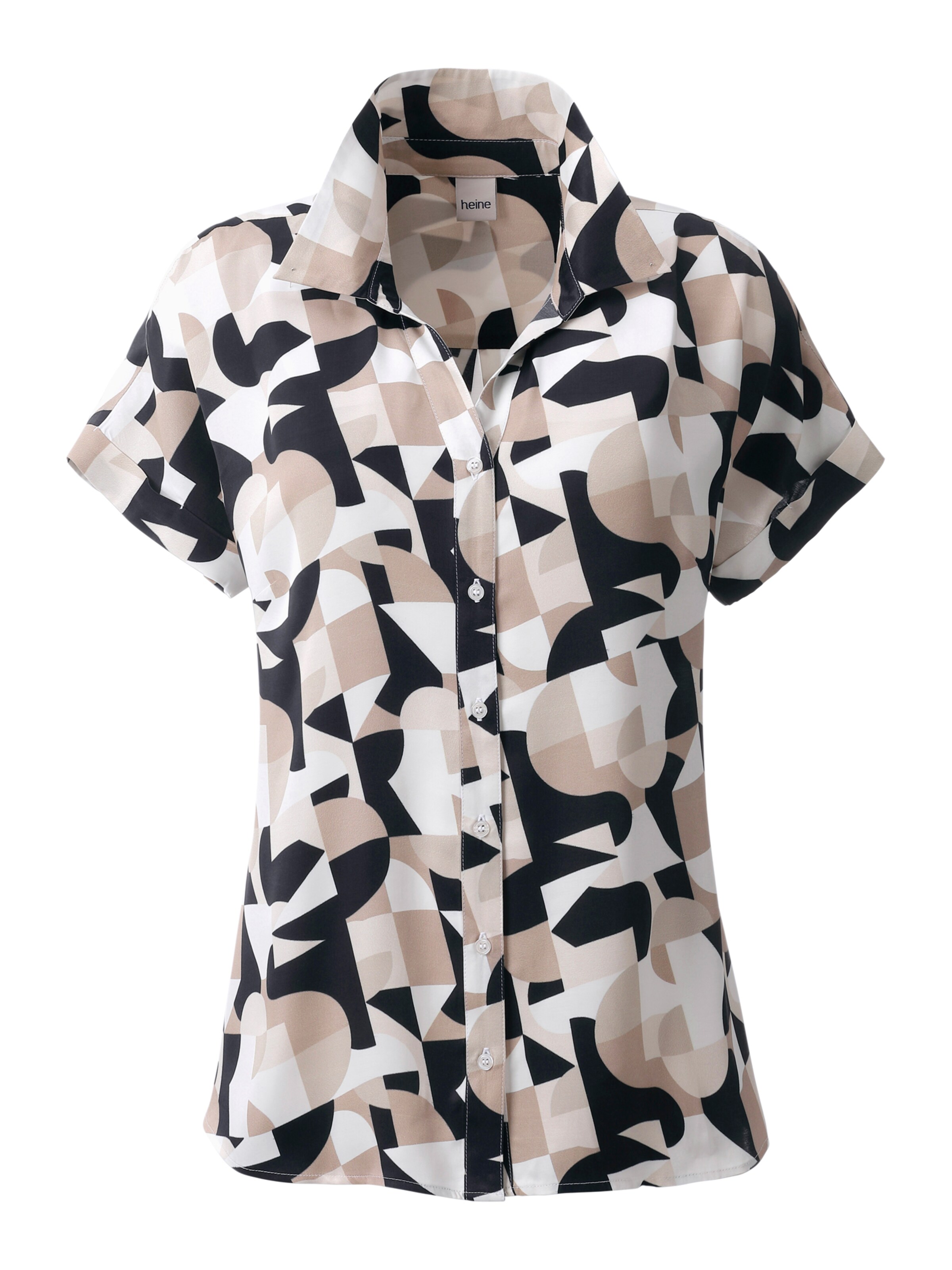 heine Блуза в черно: отпред