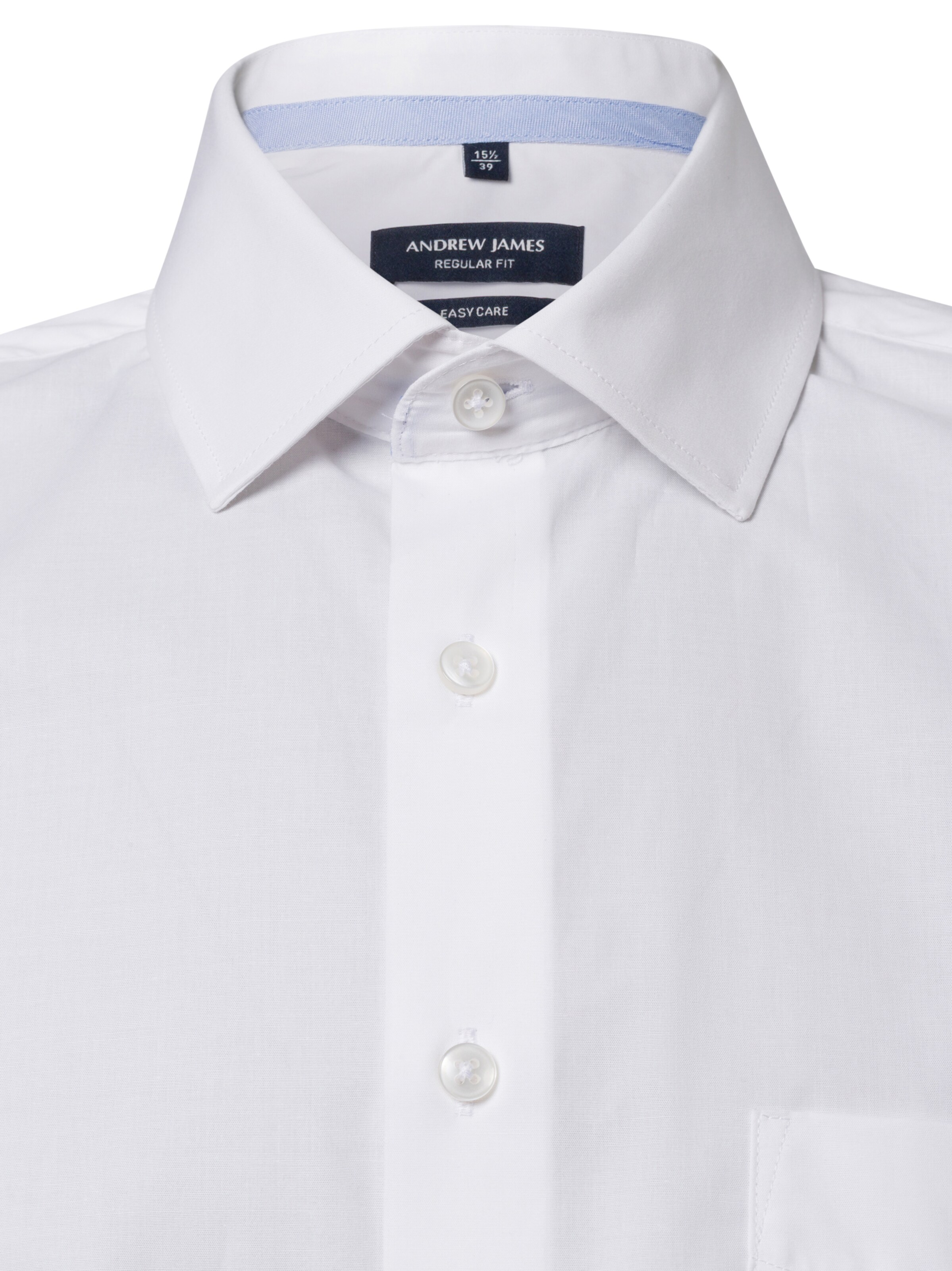 Andrew James Regular Fit Hemd in Weiß