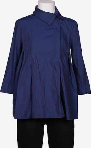 COS Bluse S in Blau: Vorderseite