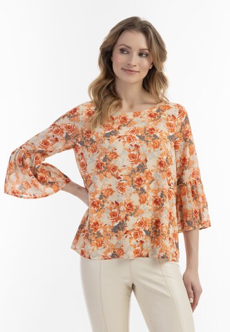 Usha Blouse in Orange