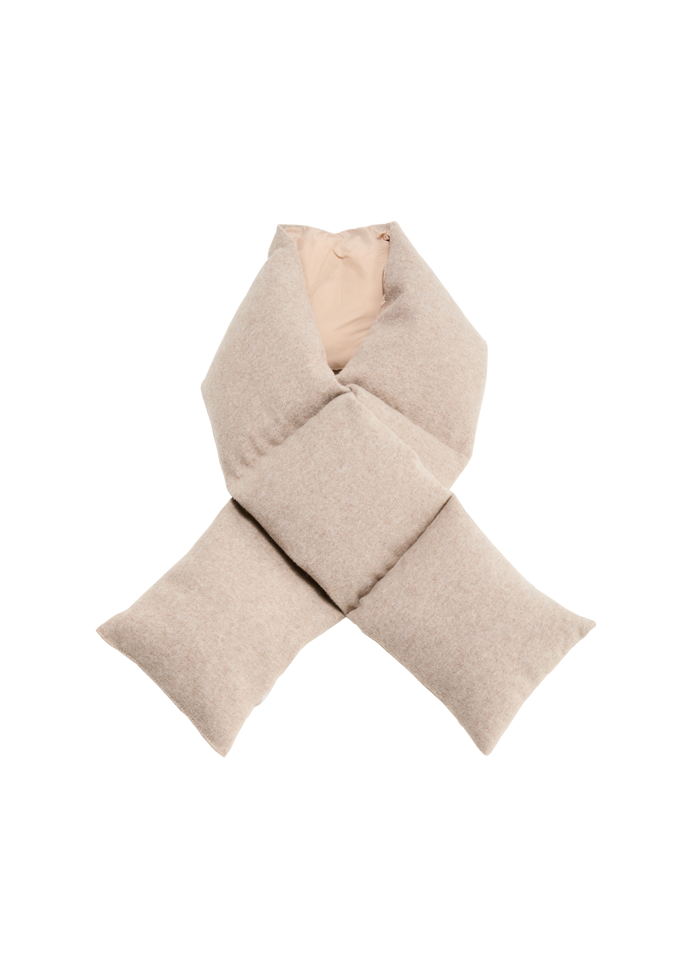 s.Oliver Schal in Beige: Vorderseite