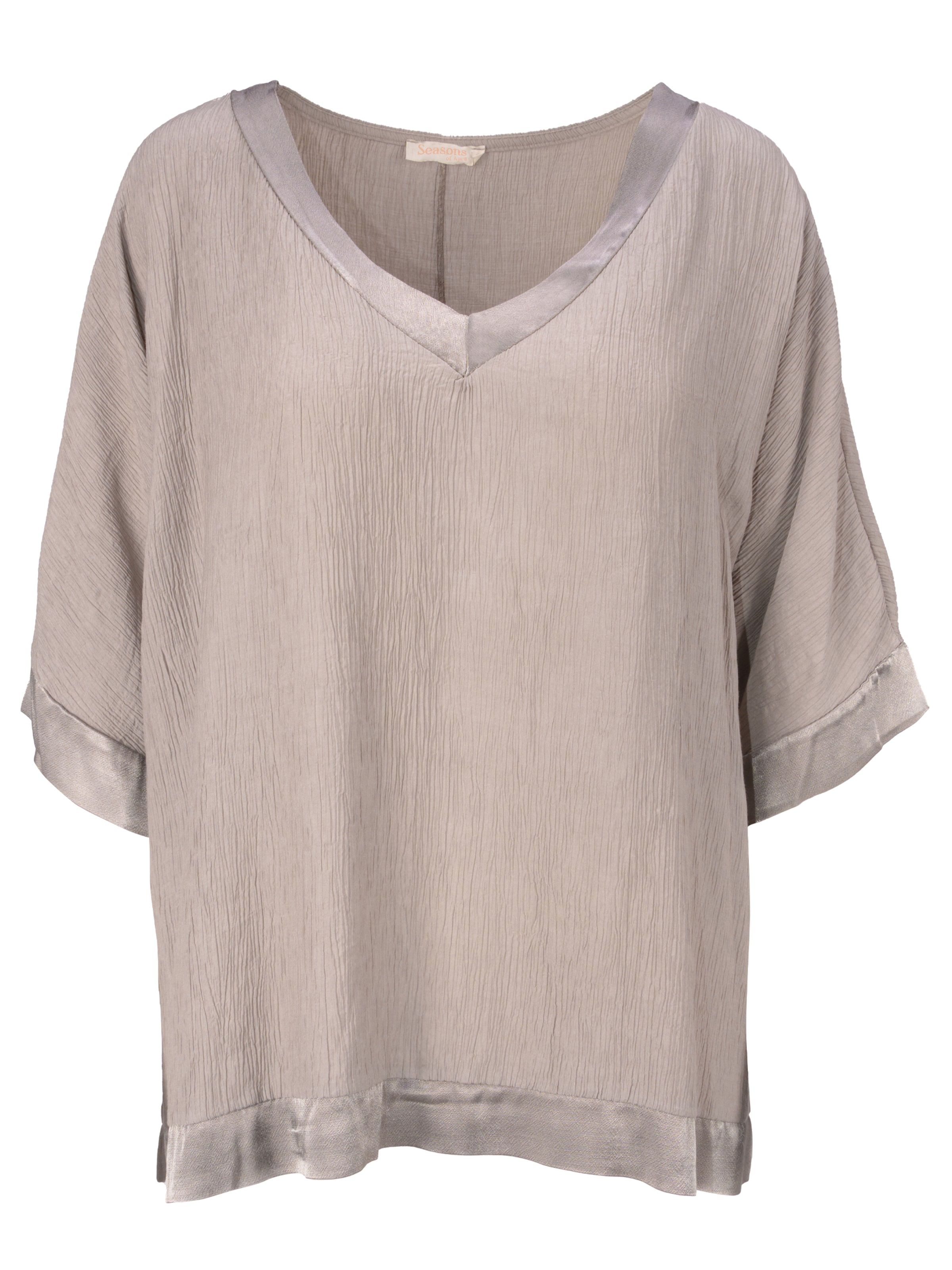 Chemisier ' Stella' Seasons of April en marron : devant