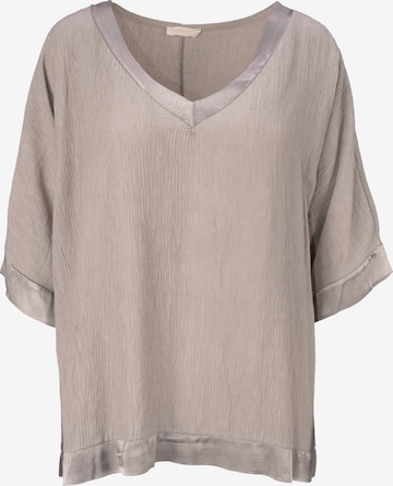 Chemisier ' Stella' Seasons of April en marron : devant