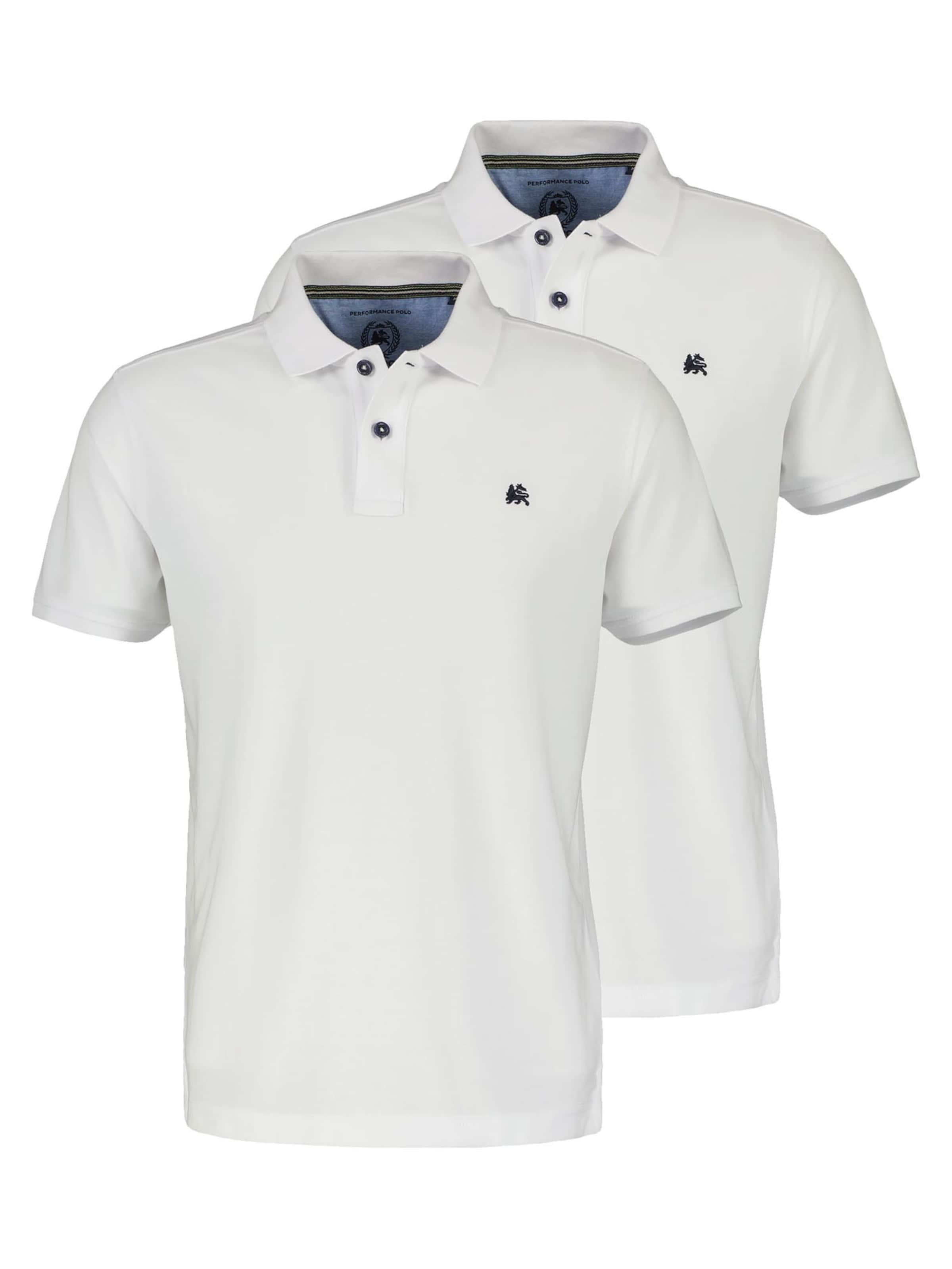 LERROS Shirt 'Basic'‌‌‌ in Weiß: Vorderseite