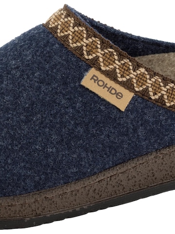 ROHDE Clogs 'Novara-D' in Blue