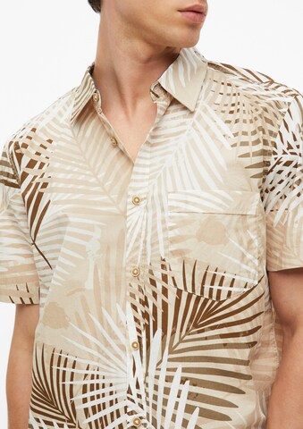 s.Oliver Regular Fit Hemd in Beige