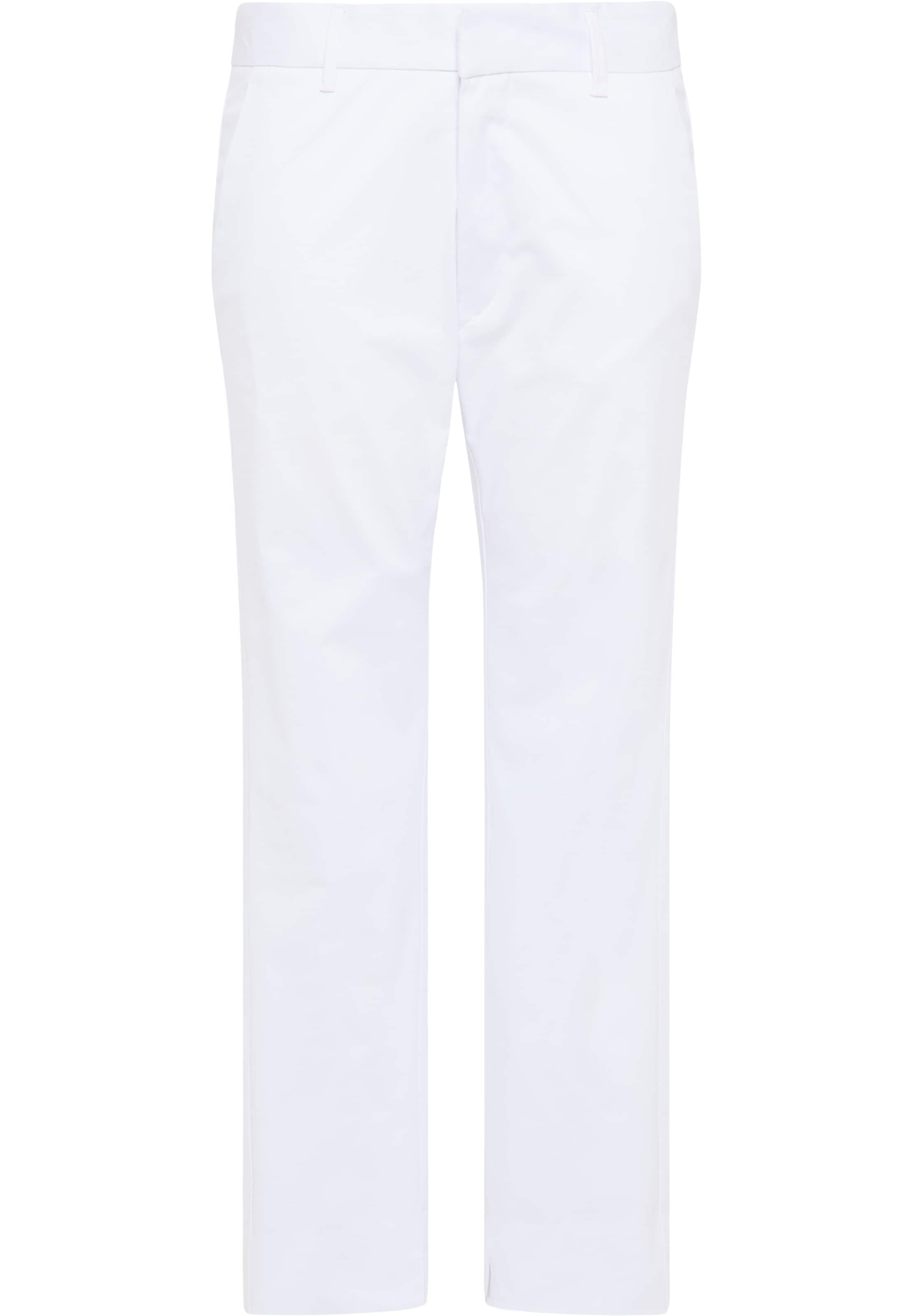 BcMUz Taglie comode DreiMaster Maritim Pantaloni in Bianco 